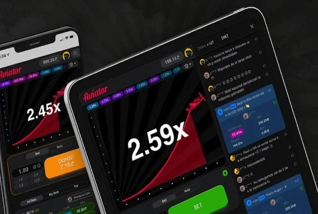 Aviator game screenshots